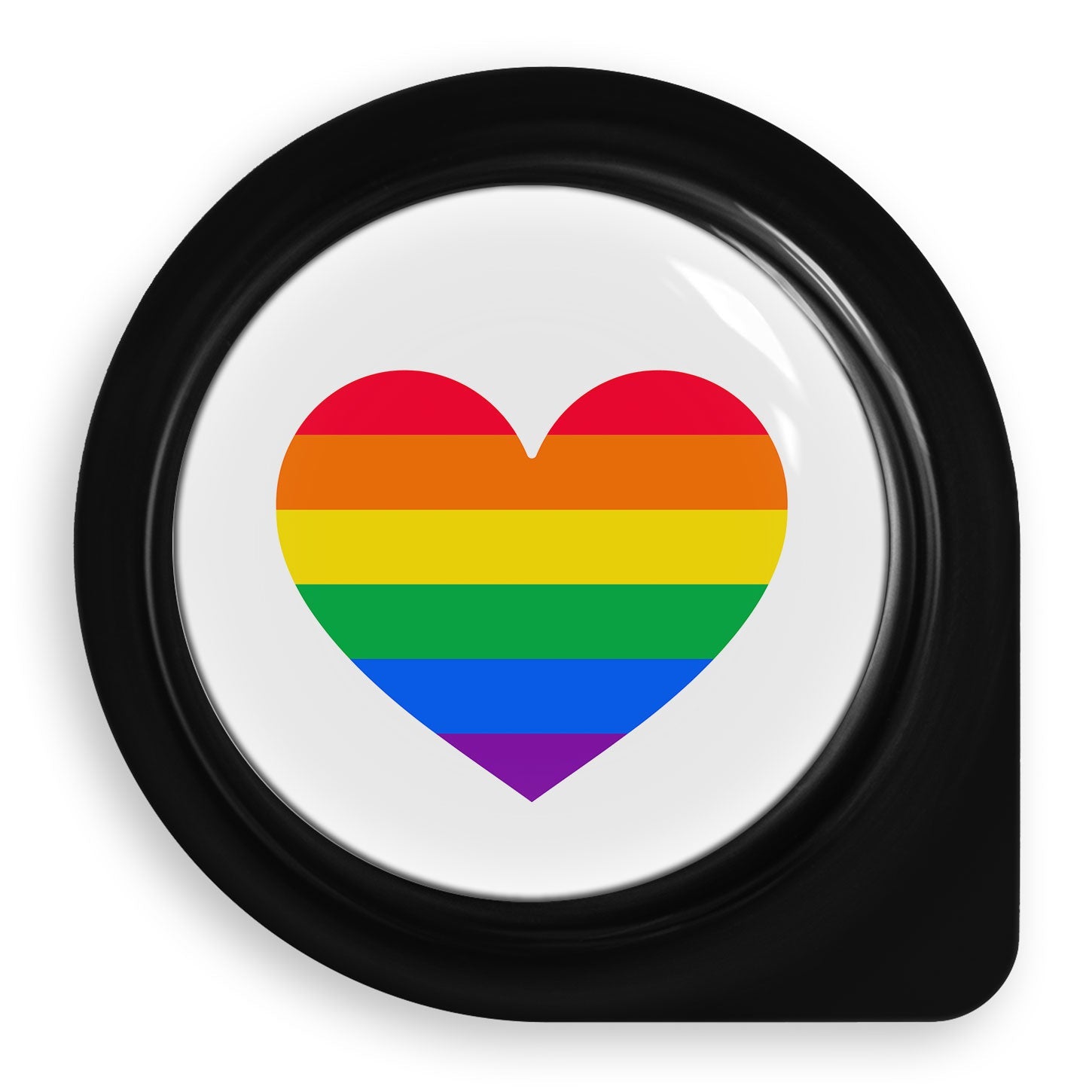 POPSAFE RAINBOW HEART WHITE