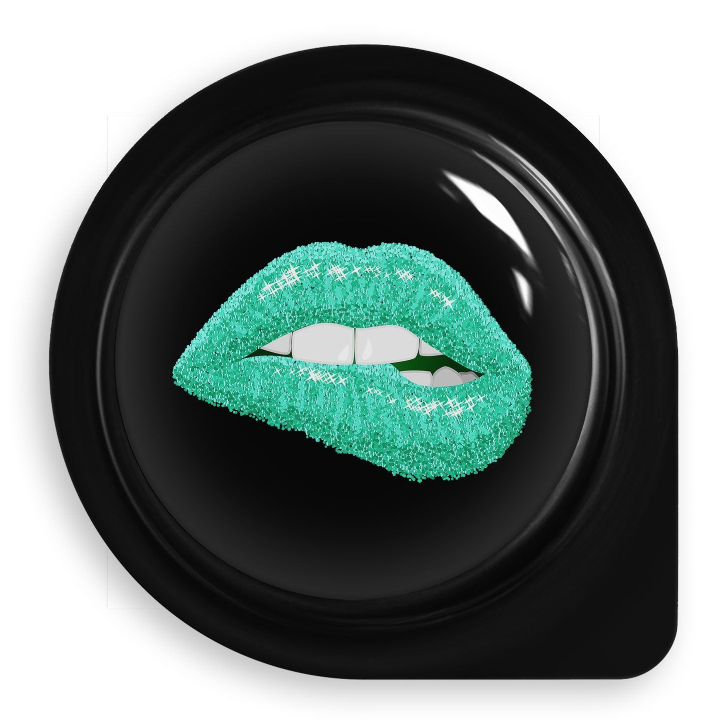 POPSAFE BITING LIPS TURQUOISE